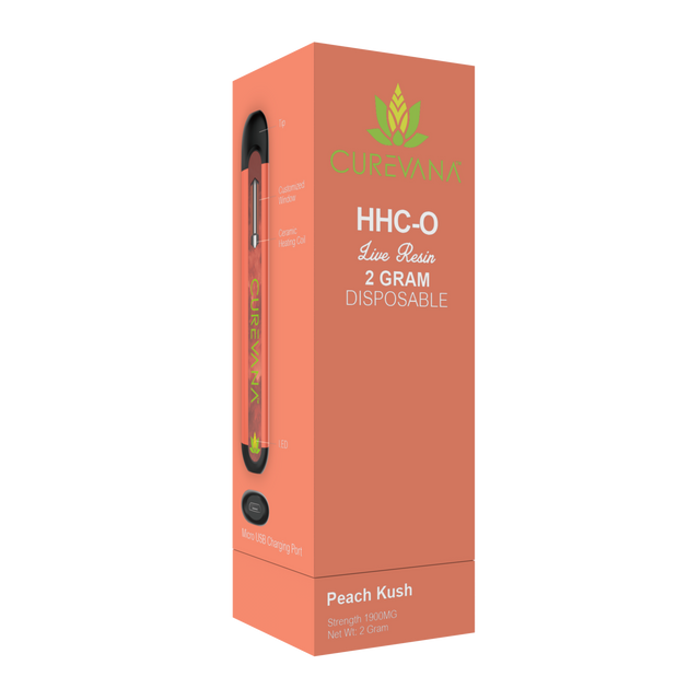 CUREVANA LIVE RESIN HHC-O DISPOSABLE VAPE (2 GRAMS)