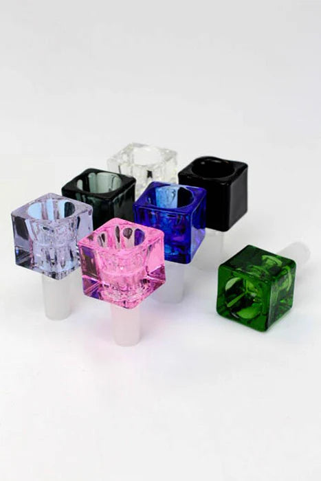 14" Male Glass Bowls
