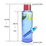 9.5 Inch Gatorbeug Water Pipe Metal Stem Bon 24cm