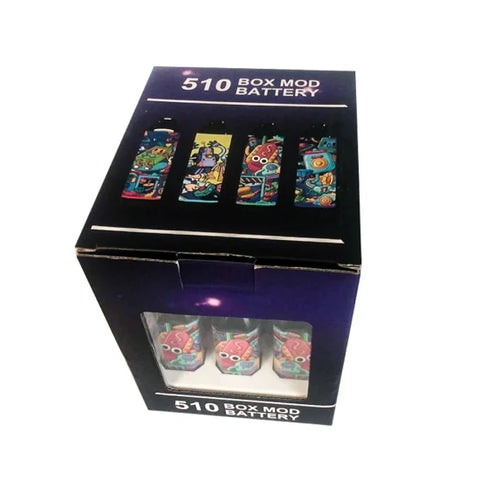 510 Box Mod Battery Vaporizer Starter Kit Hhc Oil Rick Morty Vape