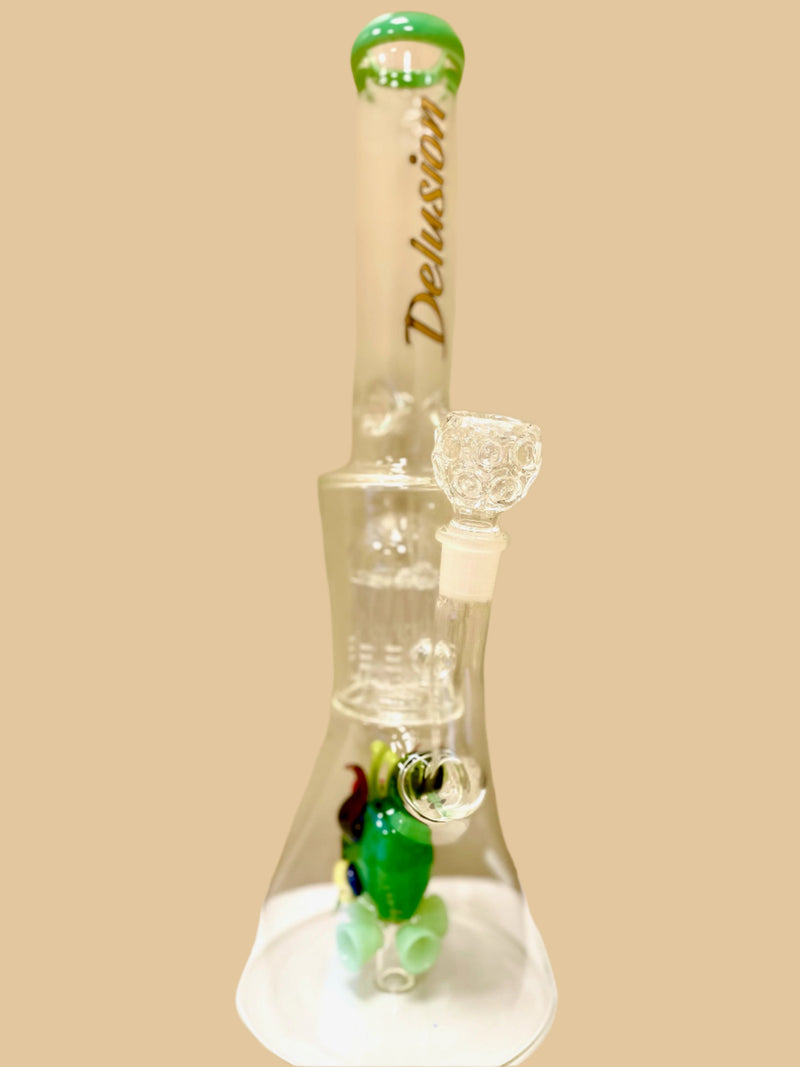 16" DELUSION DUAL Chamber Water Pipe