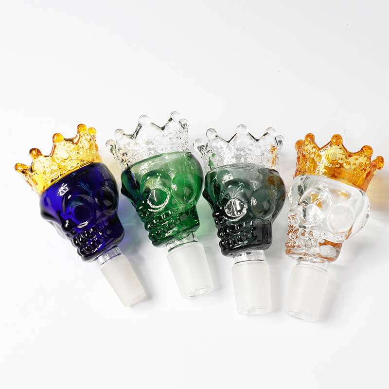 14" Male Glass Bowls
