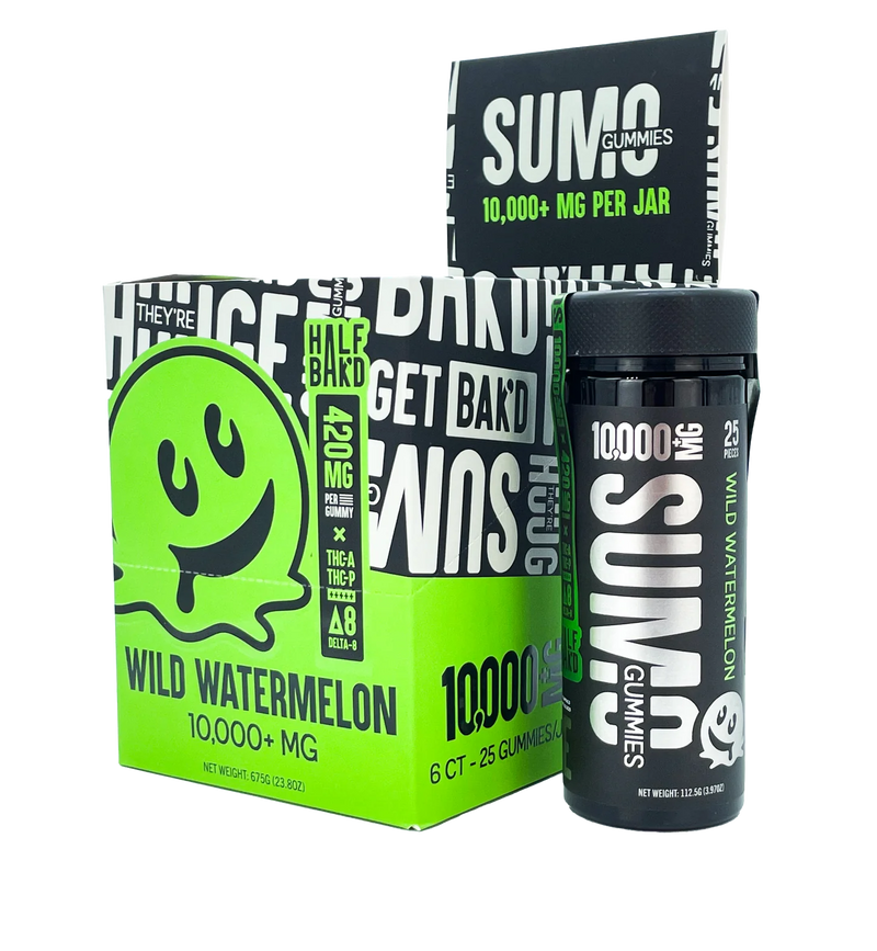 Half Bak’d Sumo Blend Gummies 10000mg