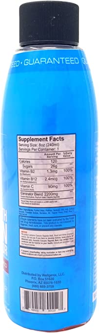 Omni Rhino Extra Strength Toxin Eliminator - Herbal Cleanse Detox Drink - 1 Day Toxin Rid - Weight Loss Support - 5X Stronger - 8 fl oz