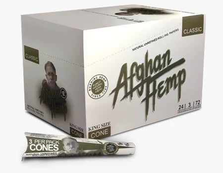 Afghan Hemp Classic King Size Cones