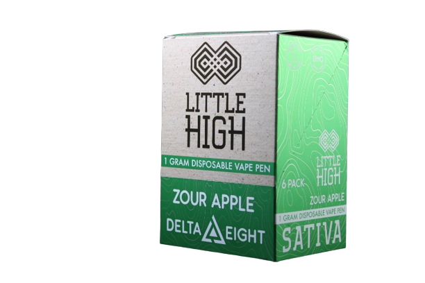 Little High Delta Eight 1 Gram Disposable Vape Pen