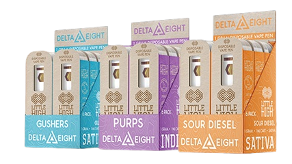 Little High Delta Eight 1 Gram Disposable Vape Pen