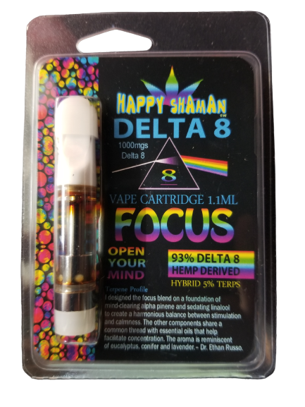 DELTA8-VAPE CARTRIDGE 1 ML-FOCUS