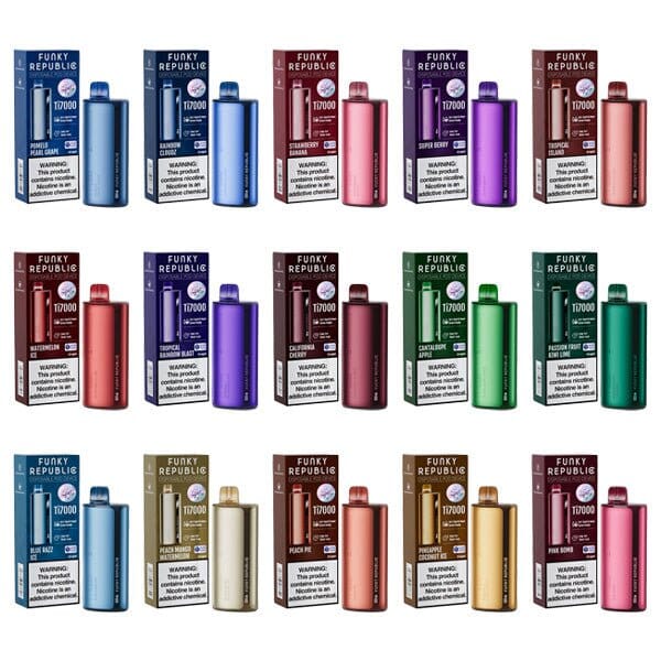 Funky Republic Ti7000 Disposable | 7000 Puff | 17mL | 5%
