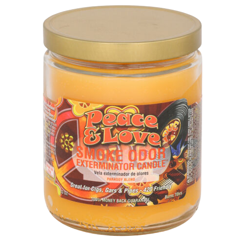 Smoke Odor Exterminator Candle - Peace And Love