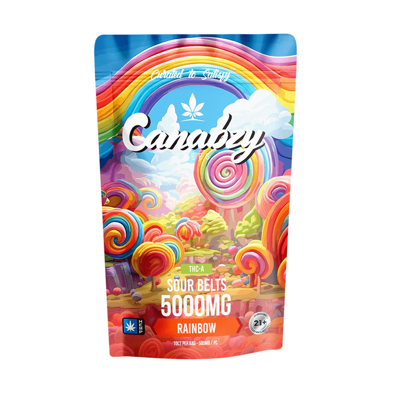 Canabzy Sour Belts – 5000mg