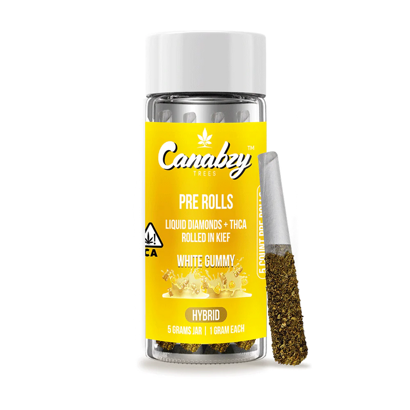 Canabzy Kief Coated Pre-Rolls – 5000mg
