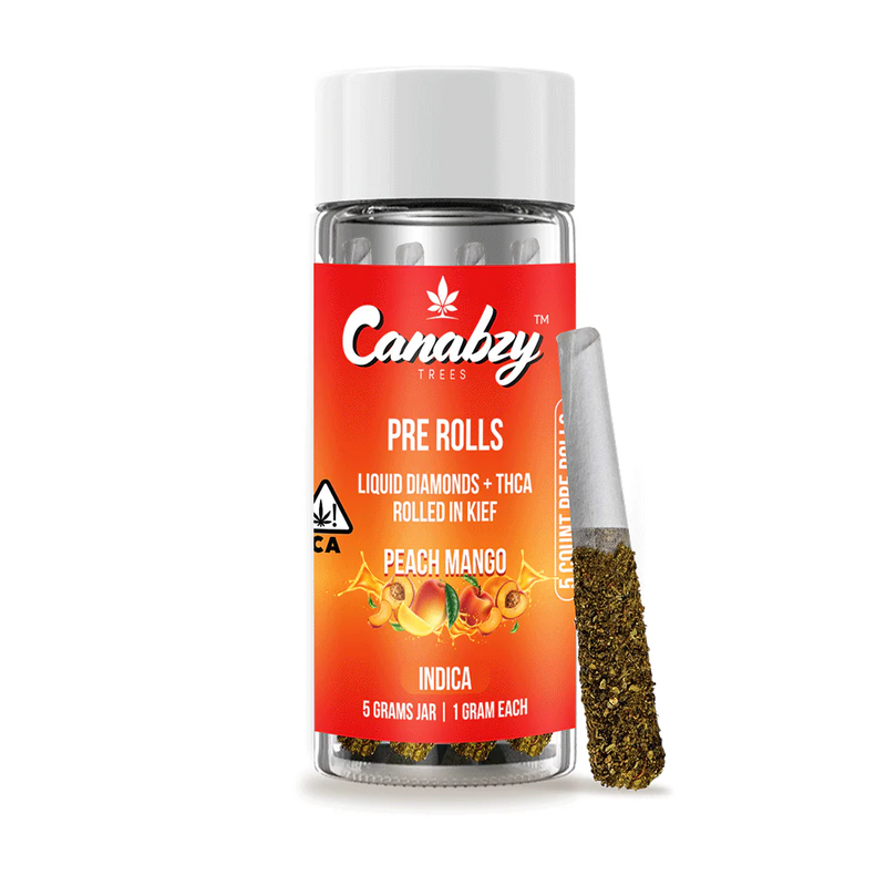 Canabzy Kief Coated Pre-Rolls – 5000mg