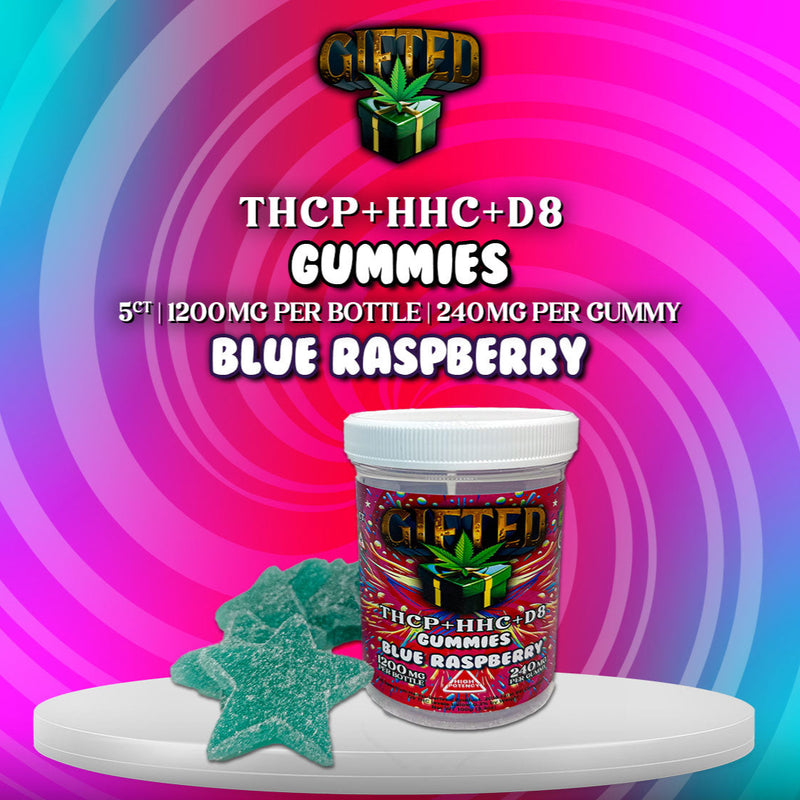GIFTED GUMMIES THCP+HHC+D8 1200MG