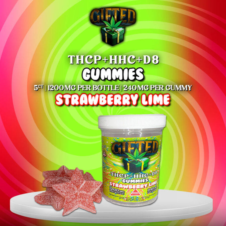 GIFTED GUMMIES THCP+HHC+D8 1200MG
