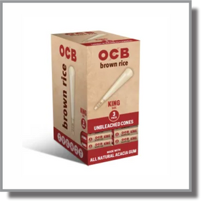 OCB Brown Rice Cones King