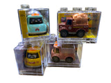 MINI CITY TRUCK ALLOY PULL-BACK VEHICLE DISPLAY 12CT