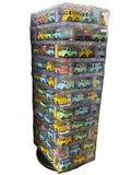 MINI CITY TRUCK ALLOY PULL-BACK VEHICLE DISPLAY 12CT