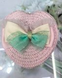 GIRLS STRAW-WOVEN CROSSBODY BAG