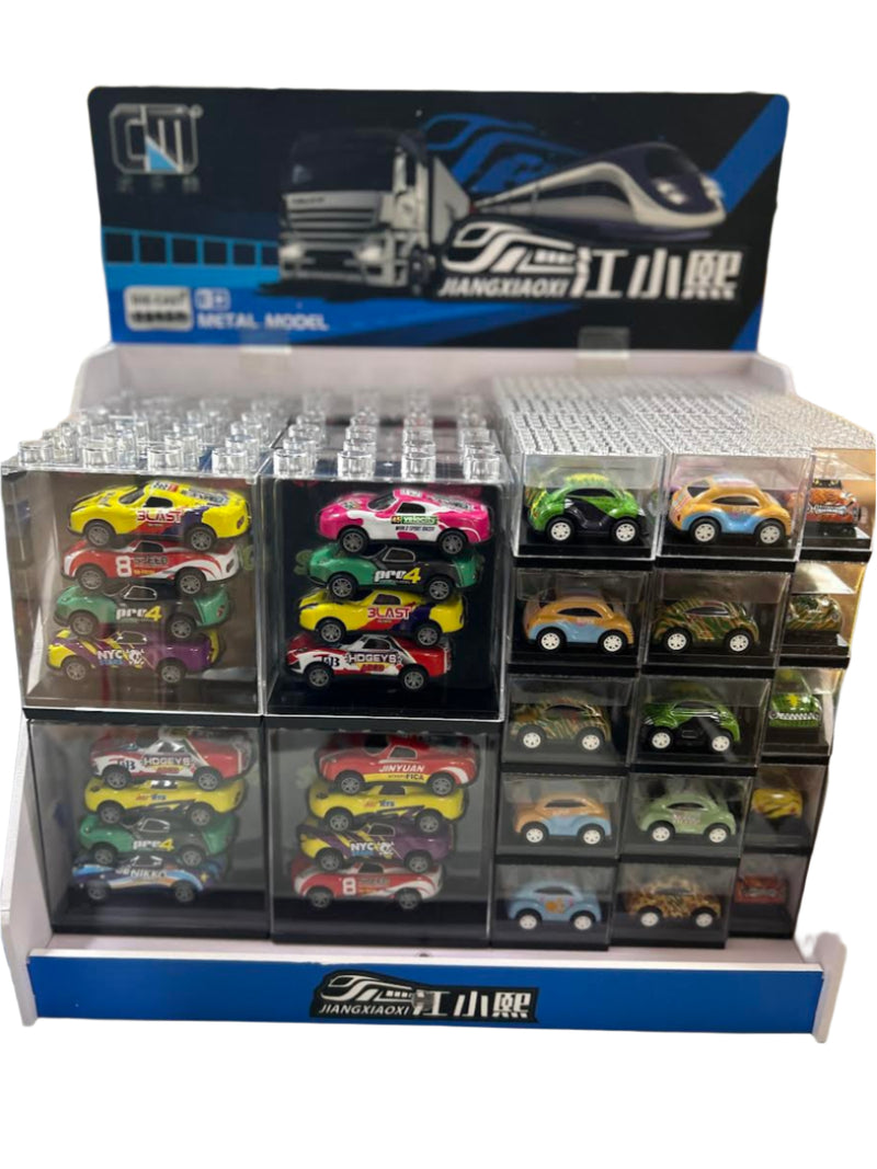 ASSORTED TOY CAR DISPLAY 103CT