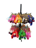 Adorable Character Rubber Keychain in packs of 12 pcs
