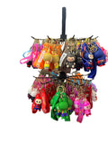Adorable Character Rubber Keychain in packs of 12 pcs