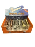 REMOVABLE METAL SKULL 12PCS