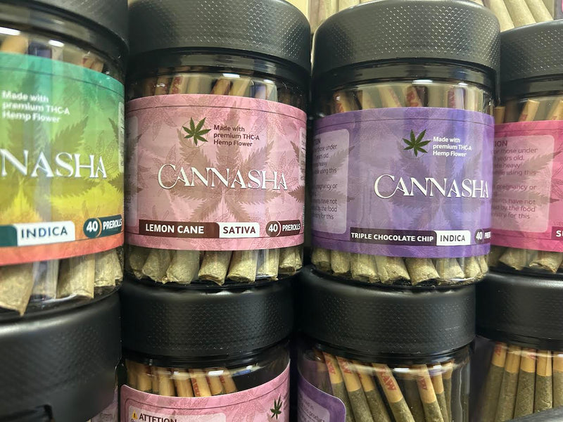 CANNASHA THC-A  PERROLLS 40 PREROLLS