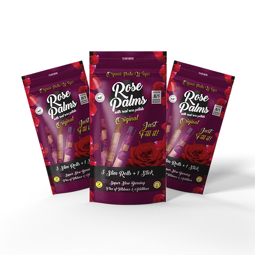 Rose Palms 3 PACK Original Wraps
