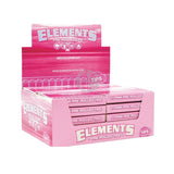 ELEMENTS Pink Pre-Rolled Tips (21 Tips Per Box)