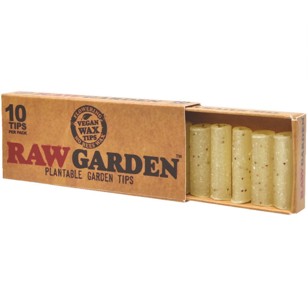 RAW Garden Plantable Tips - Pack of 10 - Display of 20 Packs