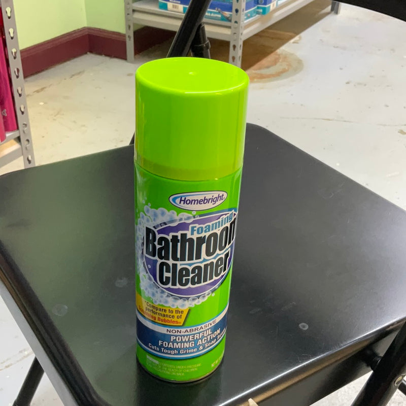 Homebright Foaming Bathroom Cleaner Safe Can