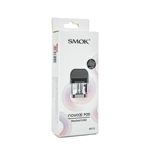 SMOK NOVO X PODS CLEAR REPLACEMENTS 3PCS