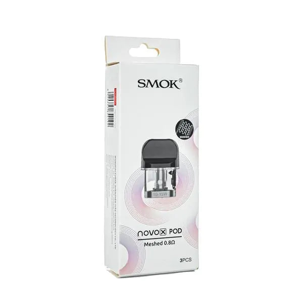 SMOK NOVO X PODS CLEAR REPLACEMENTS 3PCS