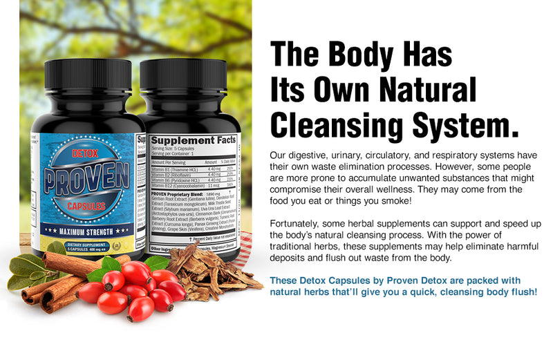 DETOX PROVEN NOVELTY PRE MIXED DETOX