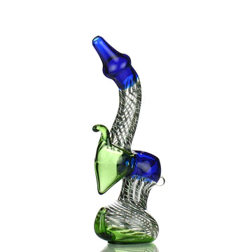 7" BUBBLER TWISTING DESIGN WITH HORNS