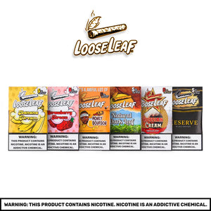 LOOSE Leaf HEMP WRAPPapers1 (5-PACK WRAPS (40 COUNT)