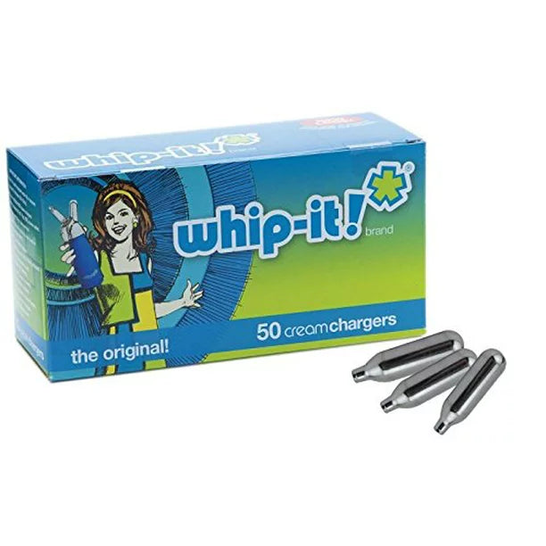 Whip-It! Whipped Cream Chargers, 50-Pack