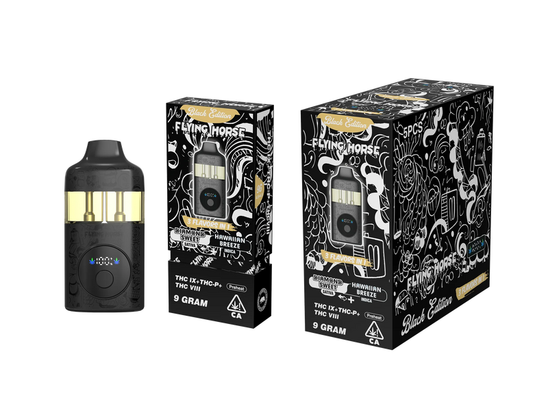 Flying Horse 3 in 1 THC-A + THC-P 9g Disposable Vape