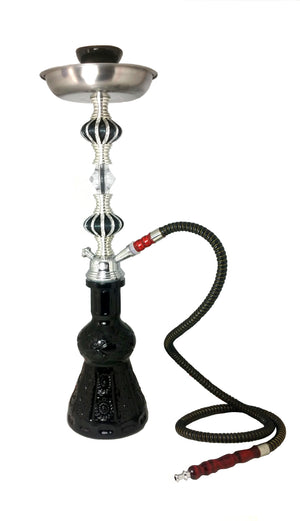 ZEBRA SMOKE HOOKAH ALLEN-1 HOSE BLACK