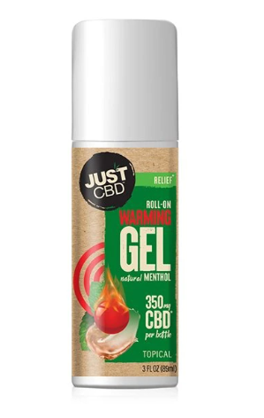 CBD Heat Roll On Pain Relief Cream 350mg