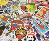 Small 3D Poster /  Mixed Stickers