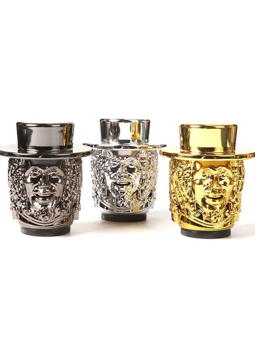4 Layers JAMAICAN Zinc Alloy Herb Grinder
