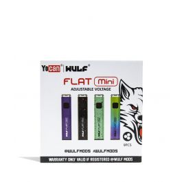 Yocan Wulf Flat Mini 510 Thread Cart Vape Pen Battery