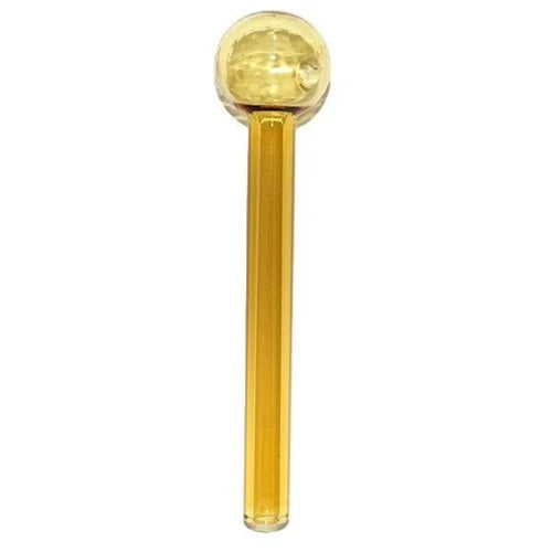 Long yellow oil burner pipe