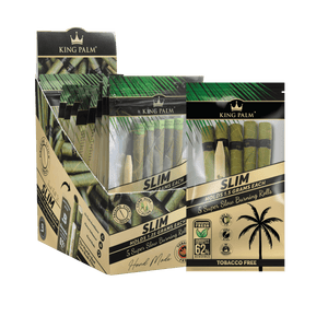 KING PALM WRAPS 5PC - NATURAL - SLIM