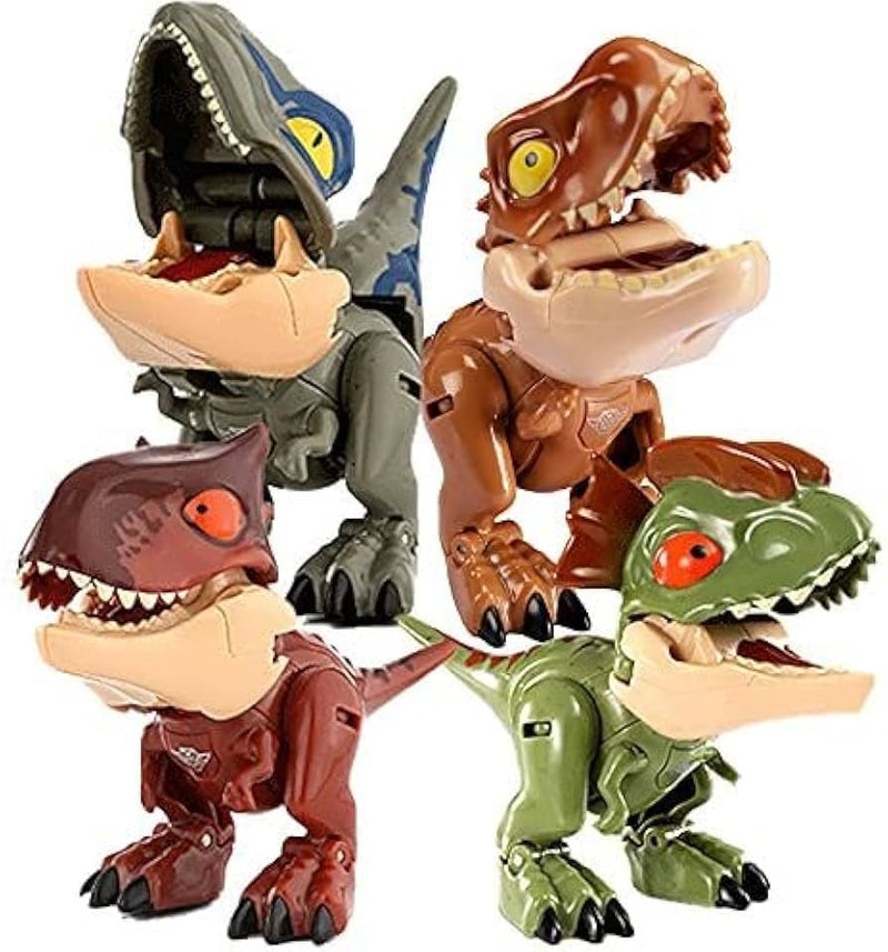 YUEXING ANIMATION Dinosaur Transforming Robot 2-1 Dinosaur Figure Toy 4