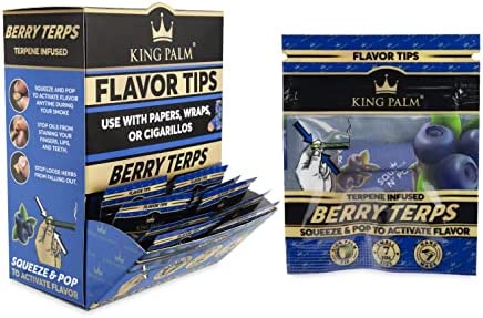 King Palm - Berry Terps - 2pk Flavor Tip Filters