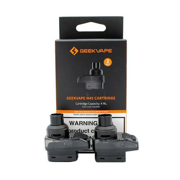 GEEK VAPE H45 PODS REPLACEMENT CARTRIDGES 2PCS (FOR AEGIS HERO 2)