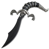 Snake Eye Scorpion (Cobra) Fantasy-Hunting Knife With Wooden Display Stand
